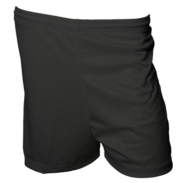 Precision Unisex Vuxen Micro-Randiga Fotbollsshorts XXL Svart Black XXL