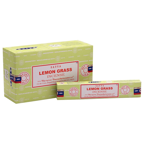 Satya Lemongrass Rökelsepinnar (Förpackning om 120) En Storlek Flerfärgad Multicoloured One Size