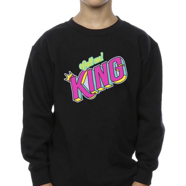 Disney Boys Lejonkungen Classic King Sweatshirt 3-4 år Bla Black 3-4 Years