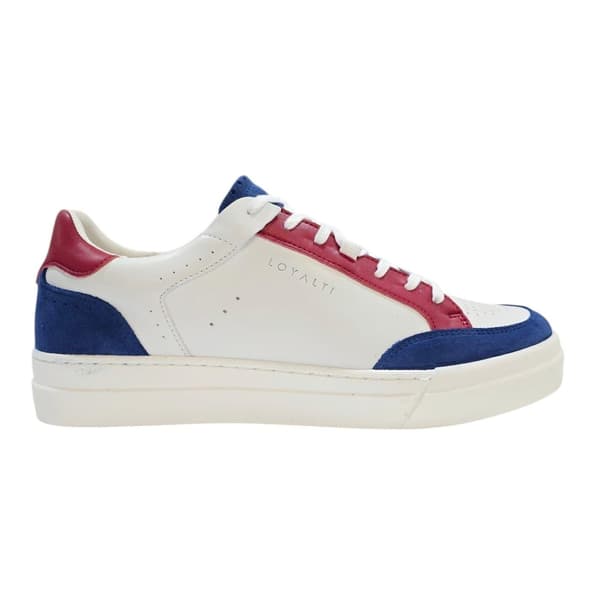 Loyalti Herr Braid Träningsskor 7 UK Vit/Blå/Röd White/Blue/Red 7 UK