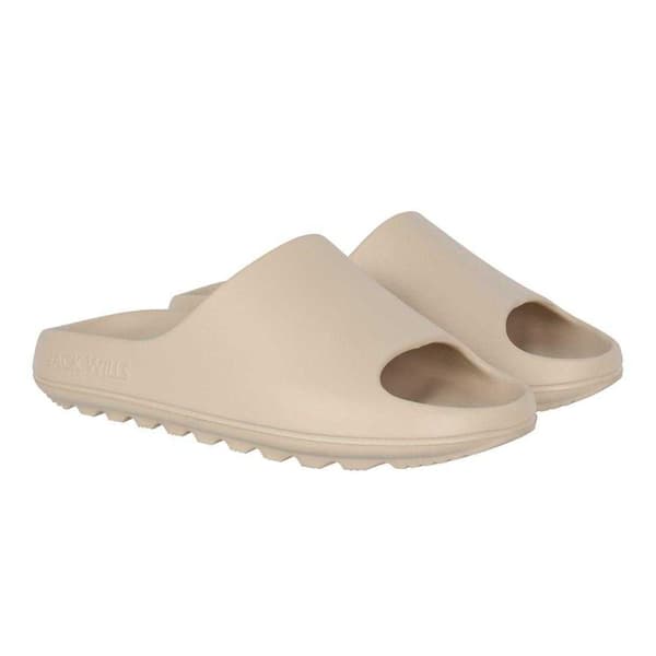 Jack Wills Herr Chunky Sliders 9 UK Ecru Ecru 9 UK