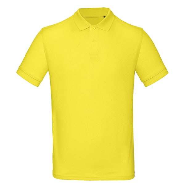 B&C Collection Herr Inspire Polotröja L Solgul Solar Yellow L