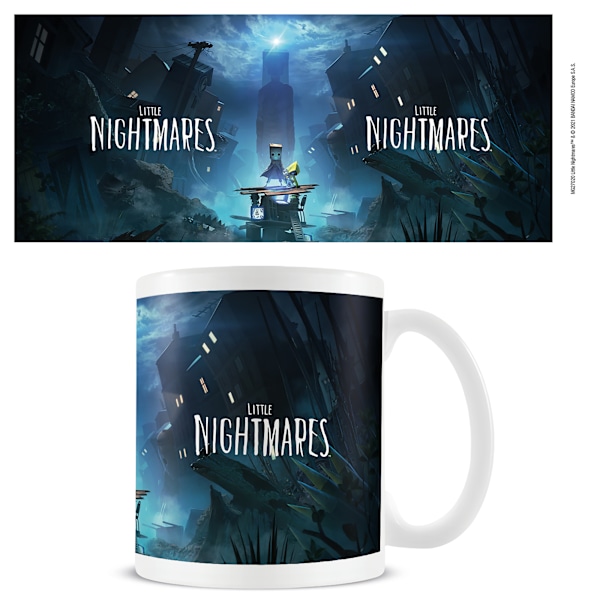 Little Nightmares Mono And Six Mug One Size Vit/Blå White/Blue One Size