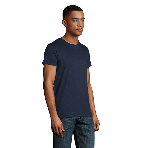 SOLS Herr Crusader Ekologisk T-shirt XL Denim Denim XL