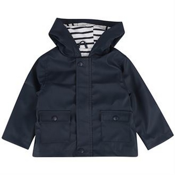 Larkwood Baby Boys Regnjacka 3-4 År Marinblå Navy 3-4 Years