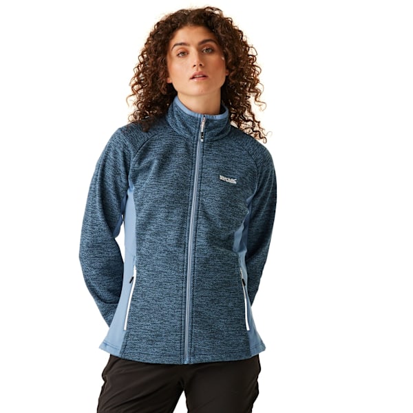 Regatta Dam Fleecejacka Highton IV med Full Zip, Storlek 16 UK C Coronet Blue 16 UK