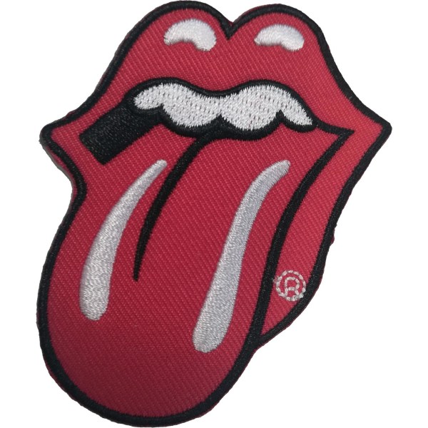 The Rolling Stones Classic Tongue Patch One Size Röd Red One Size