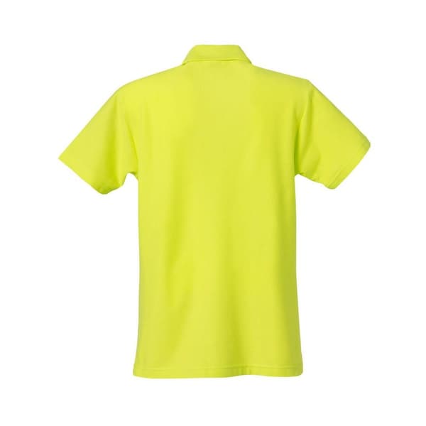 Clique Herr Basic Pikétröja M Visibility Green Visibility Green M