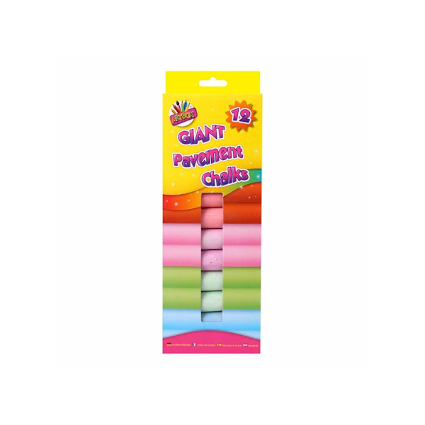 ArtBox Jätte Krita (12-pack) En Storlek Flerfärgad Multicoloured One Size