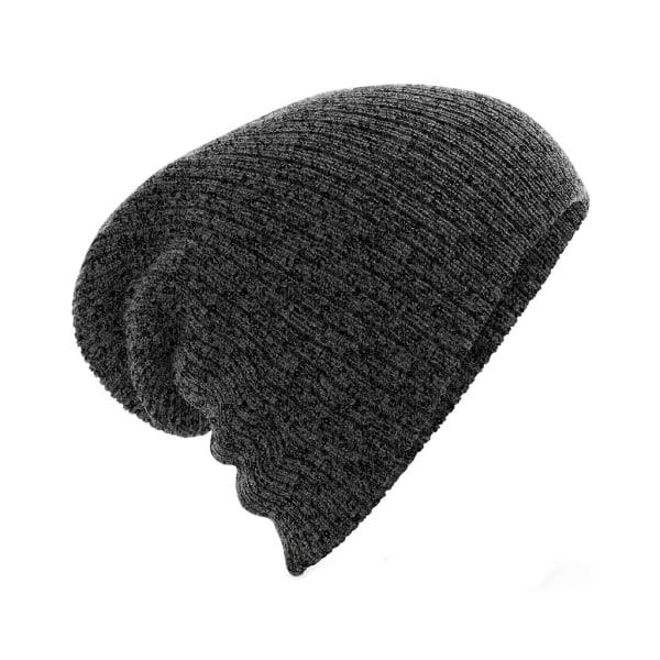 Beechfield Heavy Gauge Slouch Beanie One Size Antik Grå Antique Grey One Size