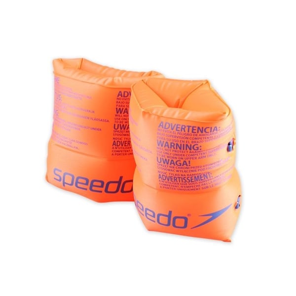 Speedo Upprullningsbara Simarmband Storlek One Orange Orange One Size