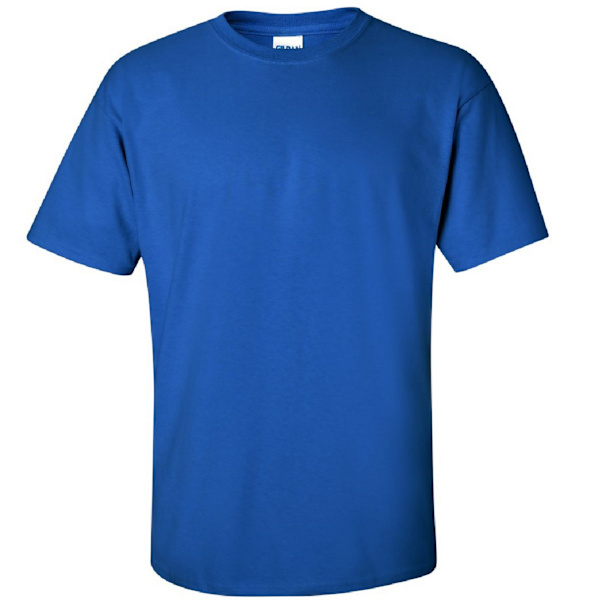 Gildan Mens Ultra Cotton Kortärmad T-shirt M Royal Royal M