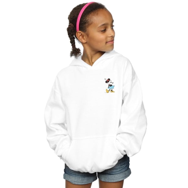 Disney Girls Minnie Mouse Kick Chest Hoodie 5-6 år Svart Black 5-6 Years