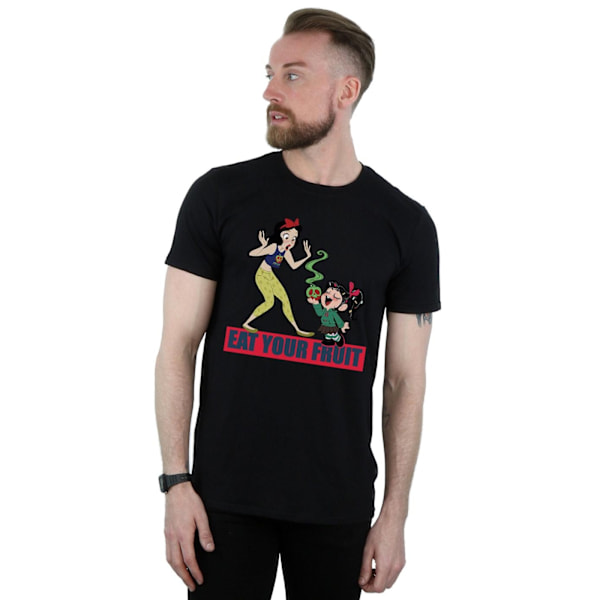 Disney Wreck It Ralph Eat Your Fruit T-shirt L Svart Black L