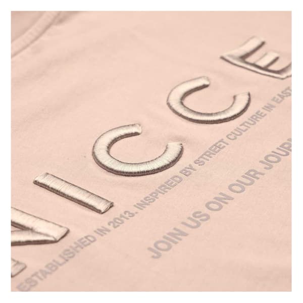 Nicce Herr Essential Crew Neck Oversized T-Shirt M Ash Grey Ash Grey M