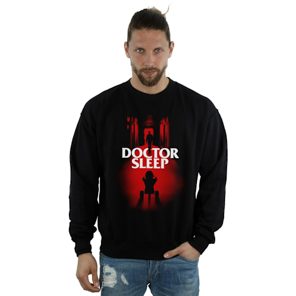 Doctor Sleep Herr Hallway Poster Sweatshirt 4XL Svart Black 4XL