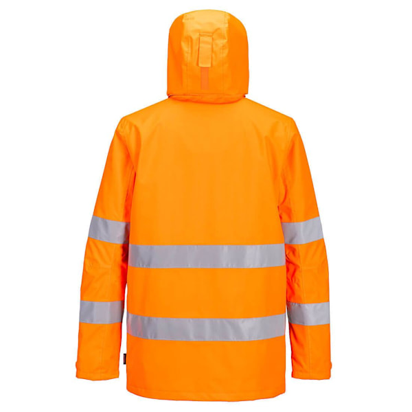 Portwest Unisex Vuxen PW2 Varsel Vattentät Jacka 3XL Orange Orange/Black 3XL