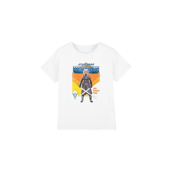 Star Wars Barn/Kids Jedi Ahsoka T-Shirt 7-8 År Vit White 7-8 Years