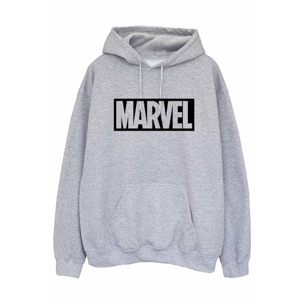 Marvel Herr Outline Logo Hoodie M Sports Grey Sports Grey M