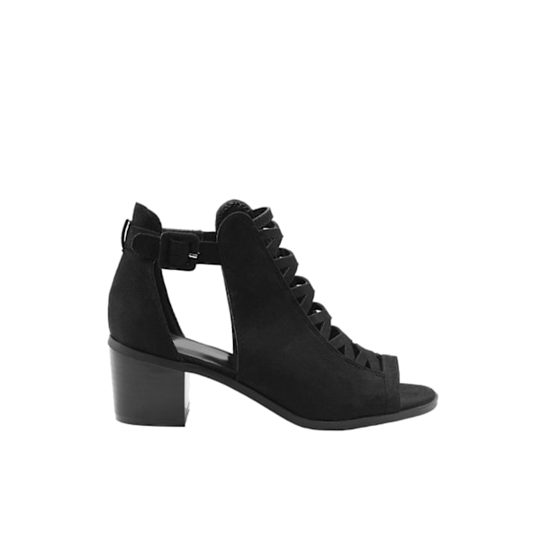 Var är det ifrån Dam/Dam Reydah Criss-Cross Faux Suede B Black 7 UK