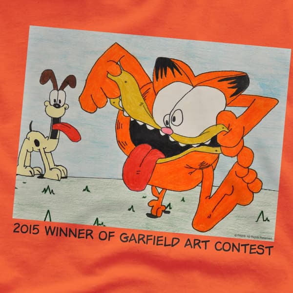 Garfield Herr Isaac Lutterman T-Shirt M Orange Orange M
