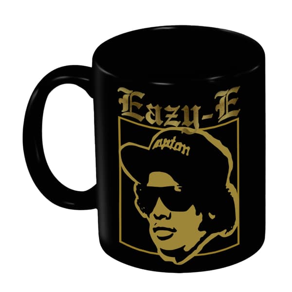 Eazy-E Face 325ml Mugg En Storlek Svart Black One Size