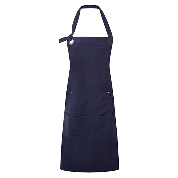 Premier Calibre Heavy Canvas Fickförkläde En Storlek Marinblå Navy One Size