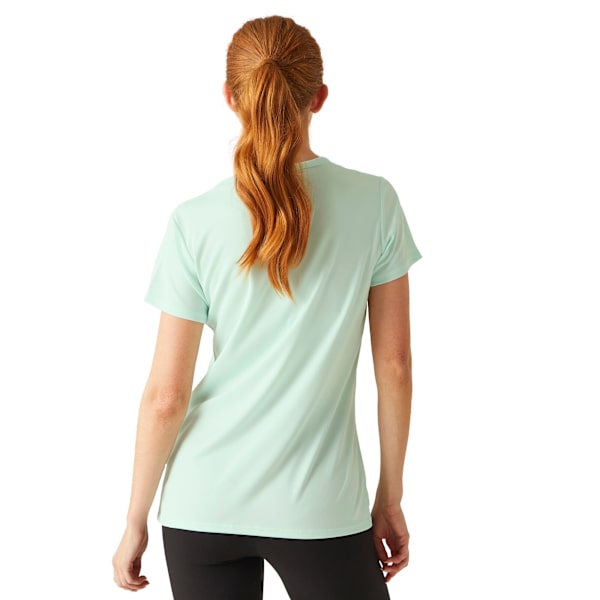 Regatta Fingal VIII Surf Print T-shirt för kvinnor/damer, Storlek 24 UK, Blekt Aqua Bleached Aqua 24 UK