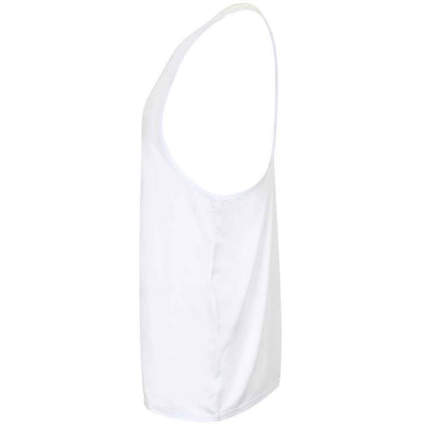 Tombo Muscle Vest för män Topp XL Vit White XL