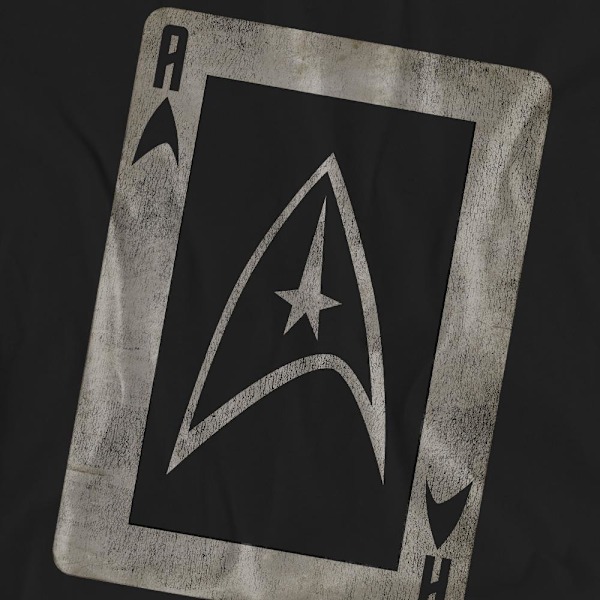 Star Trek Unisex Vuxen The Original Series Ace T-Shirt XL Svart Black XL