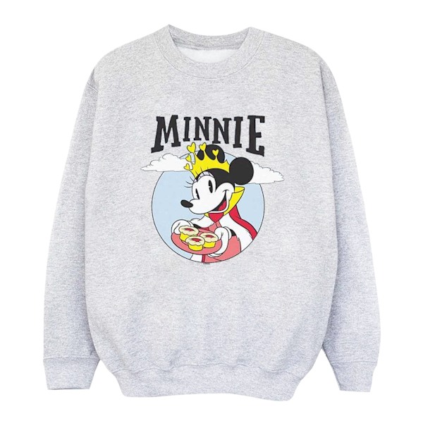 Disney Dam/Damer Minnie Mouse Queen Sweatshirt XL Sports Grå Sports Grey XL
