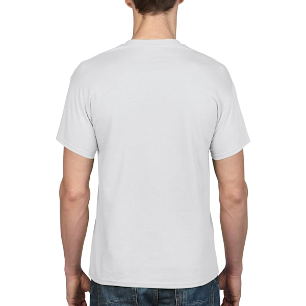 Gildan DryBlend Unisex T-shirt med korta ärmar för vuxna, M, vit White M