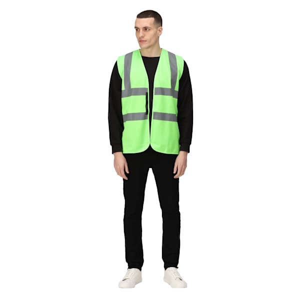 Regatta Unisex Adult Pro Identity Hi-Vis Vest L Lime Green Lime Green L