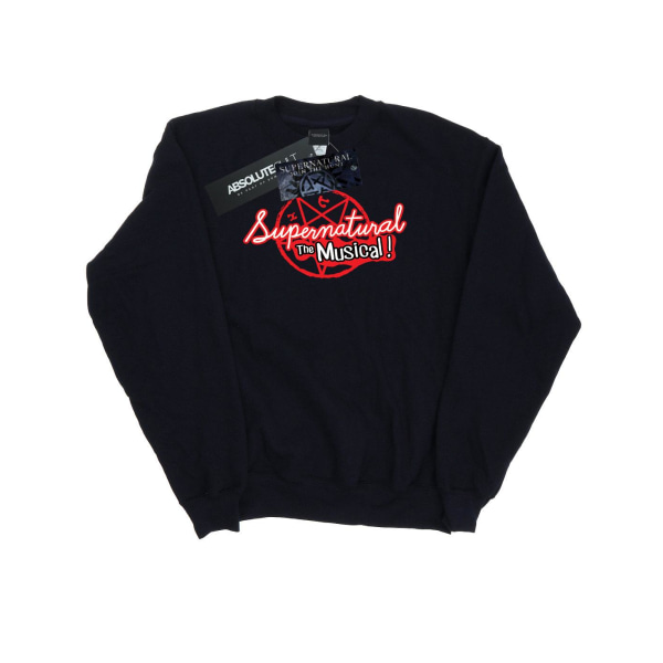 Supernatural Womens/Ladies The Musical Sweatshirt XXL Svart Black XXL
