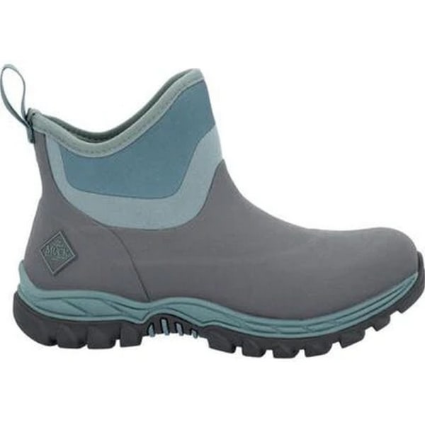 Muck Boots Dam/Dam Arctic Sport II Contrast Ankel Boots 6 Grey/Trooper Blue 6 UK