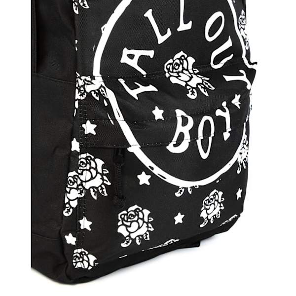 Rock Sax Fall Out Boy Ryggsäck One Size Svart/Vit Black/White One Size