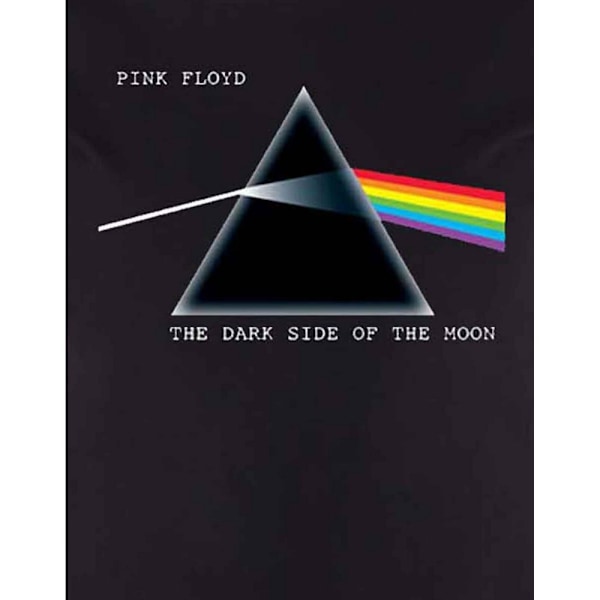 Pink Floyd Dam T-shirt för kvinnor/damer Dark Side Of The Moon L Svart Black L