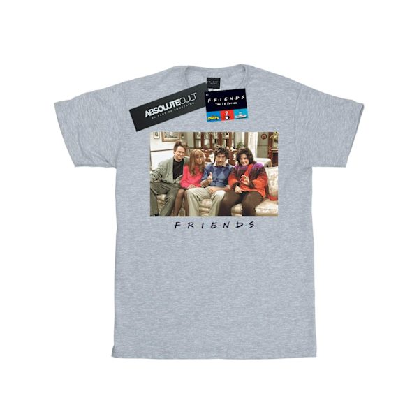 Friends Girls Retrospective Still Bomull T-shirt 12-13 år Sp Sports Grey 12-13 Years