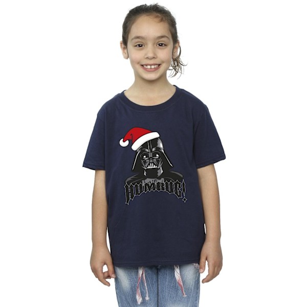 Star Wars Girls Episode IV: A New Hope Darth Vader Humbug Cotto Navy Blue 7-8 Years