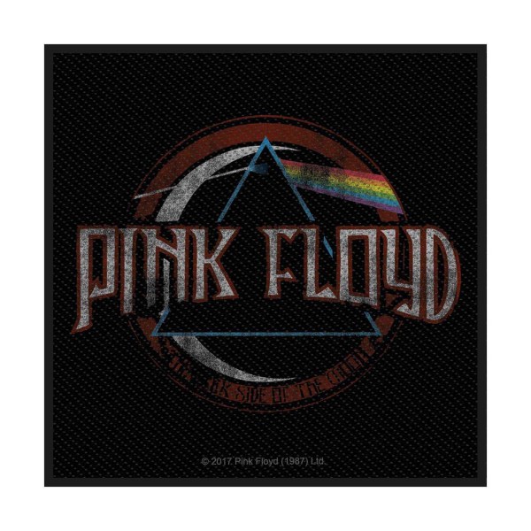Pink Floyd Dark Side Of The Moon Distressed Patch One Size Blac Black/Multicoloured One Size