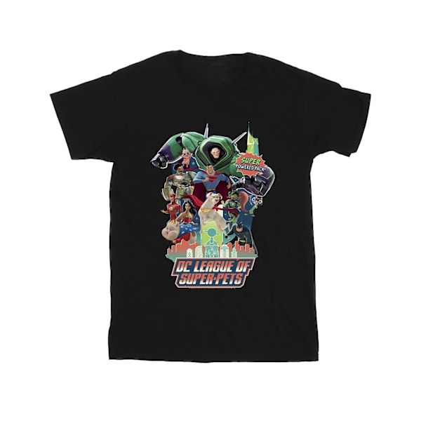 DC Comics Girls DC Comics DC League Of Super-Pets Super Powered Black 5-6 Years