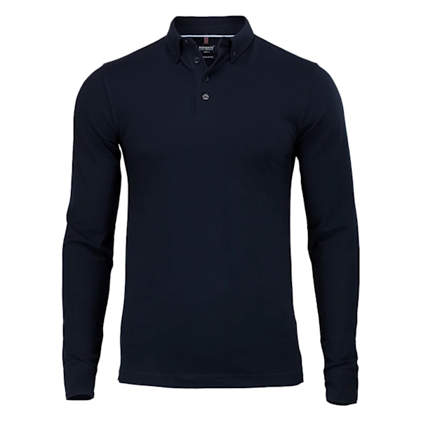 Nimbus Carlington Deluxe långärmad poloskjorta XL mörkblå Dark Navy XL