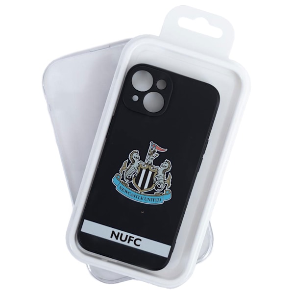 Newcastle United FC Crest Mobilskal One Size Svart/Vit/Blå Black/White/Blue One Size