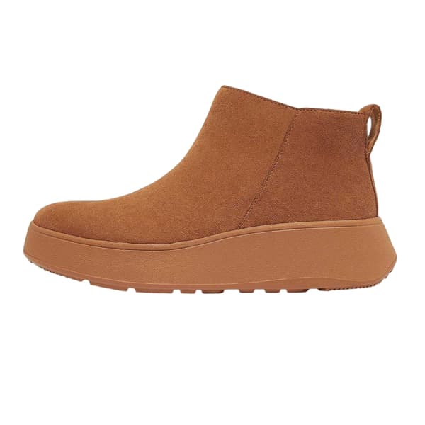 FitFlop Dam Mode Mocka Flatform Ankelstövlar 6 UK Tan Tan 6 UK