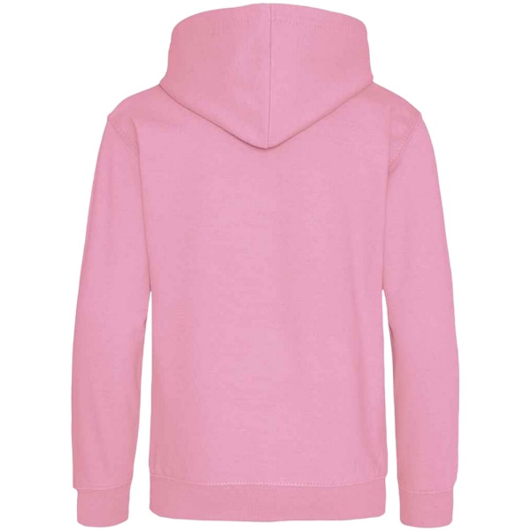 Awdis Barn/Kids Hoodie 7-8 År Candyfloss Rosa Candyfloss Pink 7-8 Years