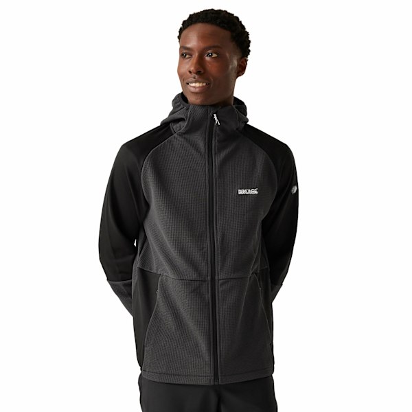 Regatta Molaris Full Zip Fleecejacka XL Ash/Black Ash/Black XL