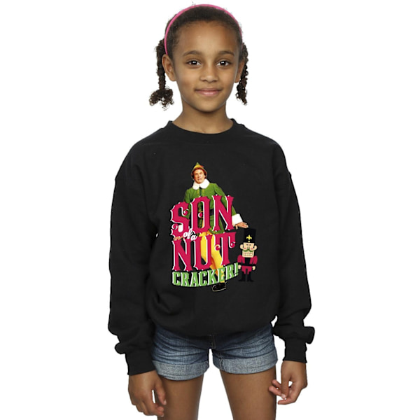 Elf Girls Son Of A Nutcracker Sweatshirt 5-6 år Svart Black 5-6 Years