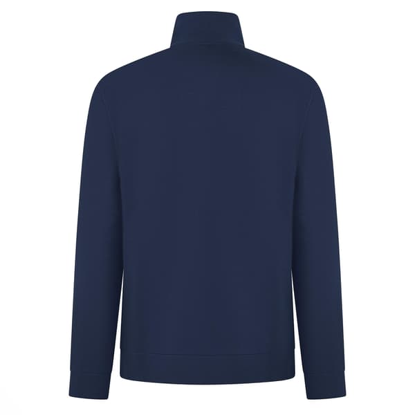 Boss Herr Tröja med kort dragkedja M Mörkblå Dark Blue M