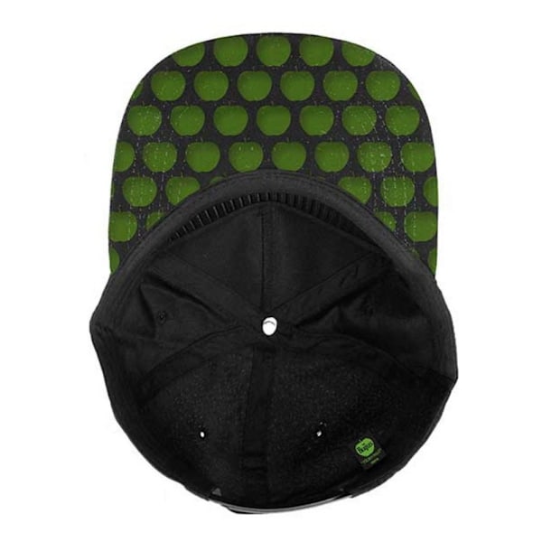 The Beatles Unisex Adult Drop T Logo Snapback Cap One Size Blac Black/Green One Size