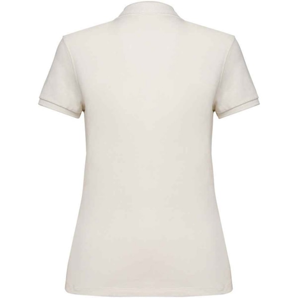 Native Spirit Dam/Kvinnors Pique Poloshirt M Elfenben Ivory M